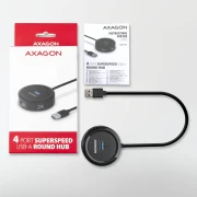 AXAGON HUE-P1A SuperSpeed USB hub