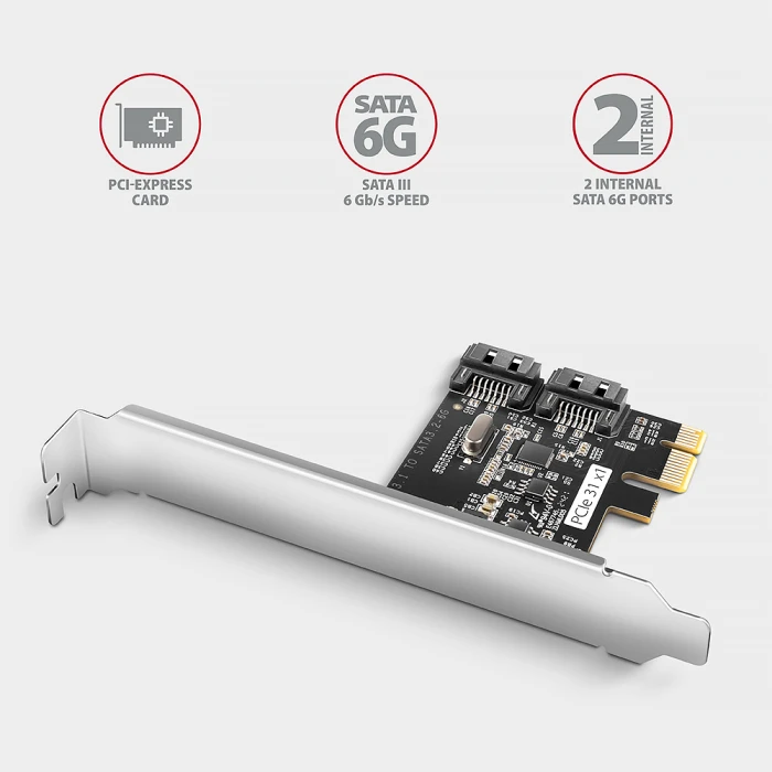 AXAGON PCES-SJ2 PCIe 2x SATA 6G