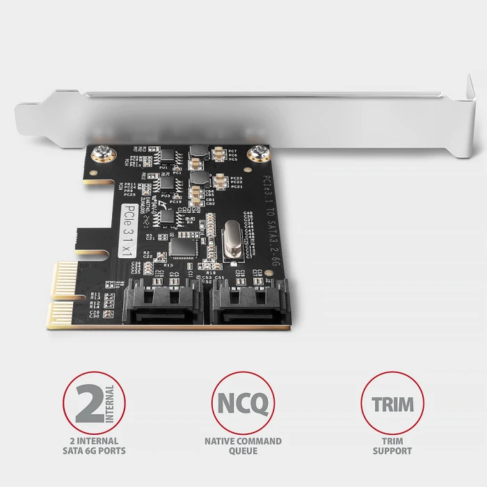 AXAGON PCES-SJ2 PCIe 2x SATA 6G