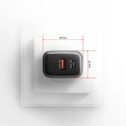 AXAGON PD3.0 & QC4+ LCD display 67W