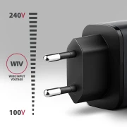 AXAGON PD3.0 & QC4+ LCD display 67W