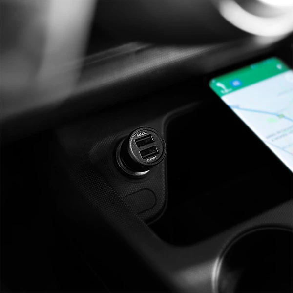 AXAGON PWC-5V5 2.4A + 2.4A car charger 24W