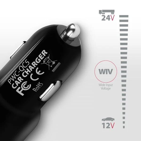 AXAGON PWC-QC5 QC3.0 car charger 31.5W