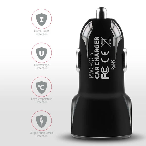 AXAGON PWC-QC5 QC3.0 car charger 31.5W