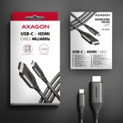 AXAGON RVC-HI2MC USB-C > HDMI 2.0 1.8m