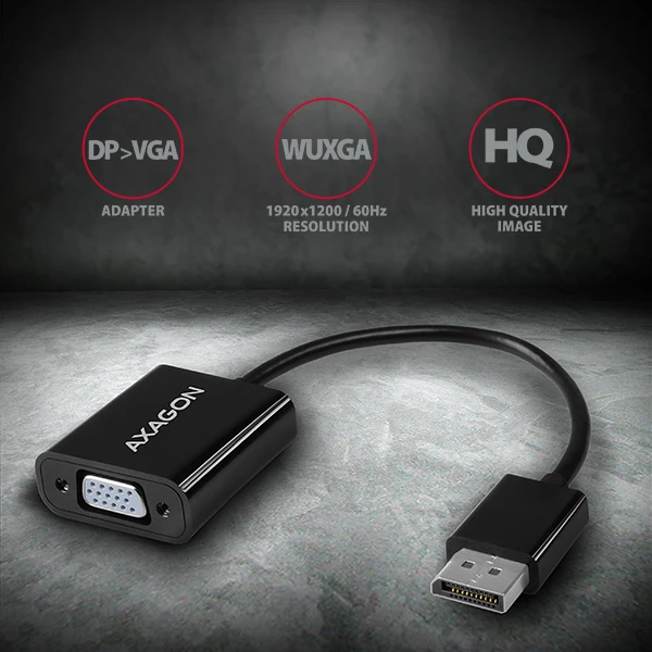 AXAGON RVD-VGN DisplayPort > VGA