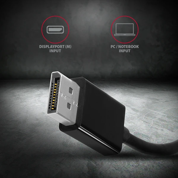 AXAGON RVD-VGN DisplayPort > VGA