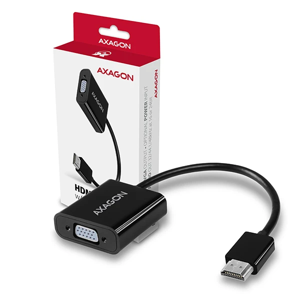 AXAGON RVH-VGAN HDMI > VGA Audio OUT