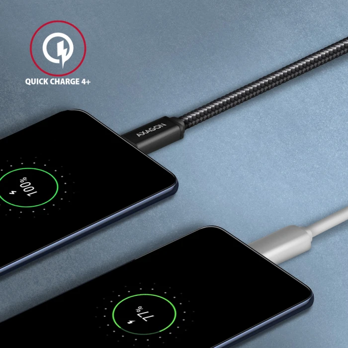Axagon USB type-C 3.2 Gen 1 Braided 2m