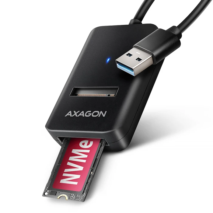 AXAGON USB-A 10Gbps > M.2 NVMe/SATA