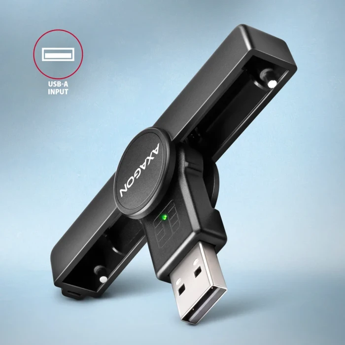 AXAGON USB-A Smart card PocketReader