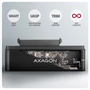 AXAGON USB-C 10Gbps > 2.5"/3.5" SSD/HDD
