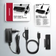 AXAGON USB-C 10Gbps > 2.5"/3.5" SSD/HDD
