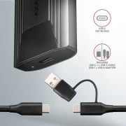 AXAGON USB-C 10Gbps M.2 NVMe