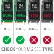AXAGON USB-C 10Gbps M.2 NVMe