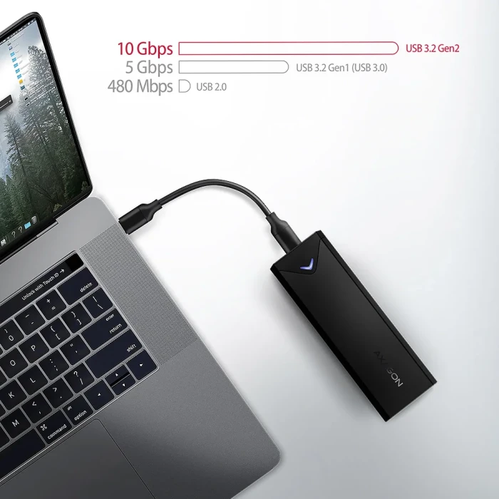 AXAGON USB-C 10Gbps M.2 NVMe