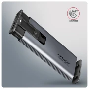 AXAGON USB-C 10Gbps > M.2 NVMe LCD