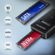 AXAGON USB-C 10Gbps > NVMe adapter