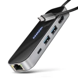 AXAGON USB-C 5Gbps 6in1 hub