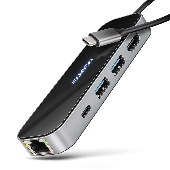 AXAGON USB-C 5Gbps 6in1 hub