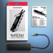 AXAGON USB-C 5Gbps 6in1 hub