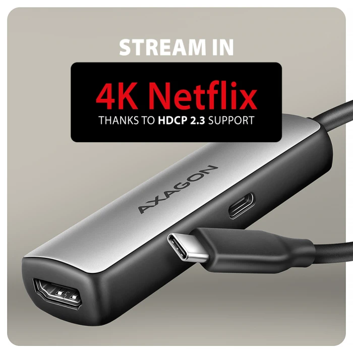 AXAGON USB-C > HDMI 2.1 8K/60Hz