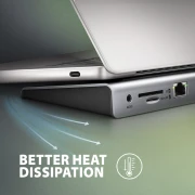 AXAGON USB-C TRIPLE 4K DISPLAY 11in1