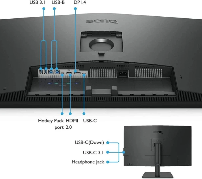 Монитор BenQ PD3205U, 31.5", 4K