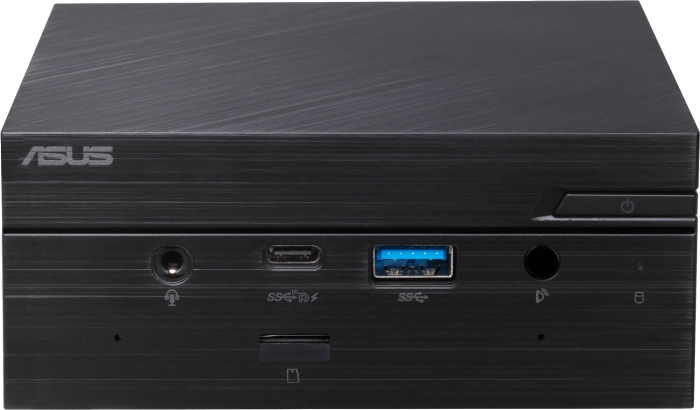 Комп.система ASUS Mini PC PN51-E1-B5214ZD-N, AMD Ryzen 5 5500U, 8GB DDR4 RAM, 256GB M.2 NVMe SSD, Wi-Fi 5, Bluetooth 4.2, 2*2, Windows 10 Home, 2.5" HDD Free Slot