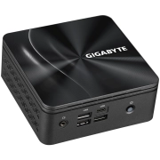 Настолен компютър Gigabyte Brix BRi7H-4800, AMD Ryzen 7 4800U, 2 x SO-DIMM DDR4, M.2 SSD, USB Type-C™, WiFi 6 +BT, black
