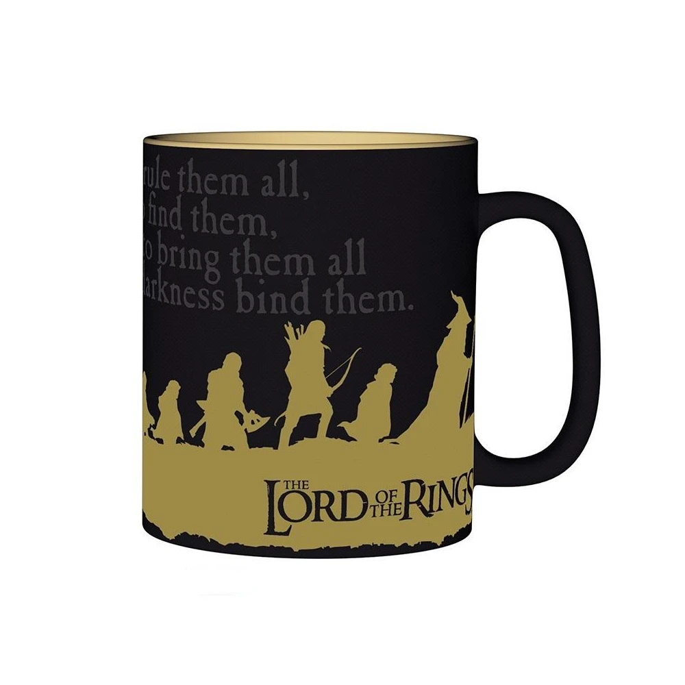 Чаша ABYSTYLE LORD OF THE RINGS The Fellowship of the Ring, King size, Черен