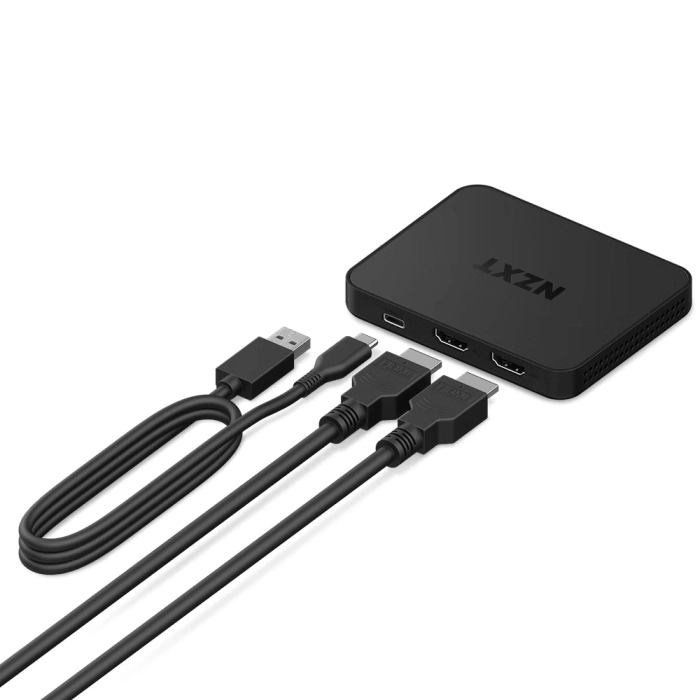 Външен кепчър NZXT Signal 4K30 HDR - 2 x HDMI, USB-C
