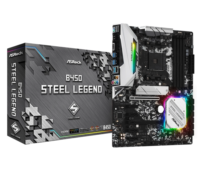 ASROCK B450 Steel Legend
