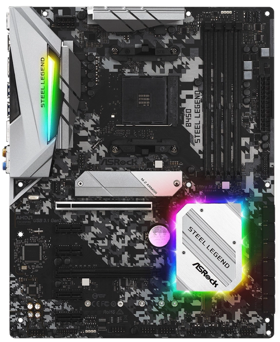 ASROCK B450 Steel Legend