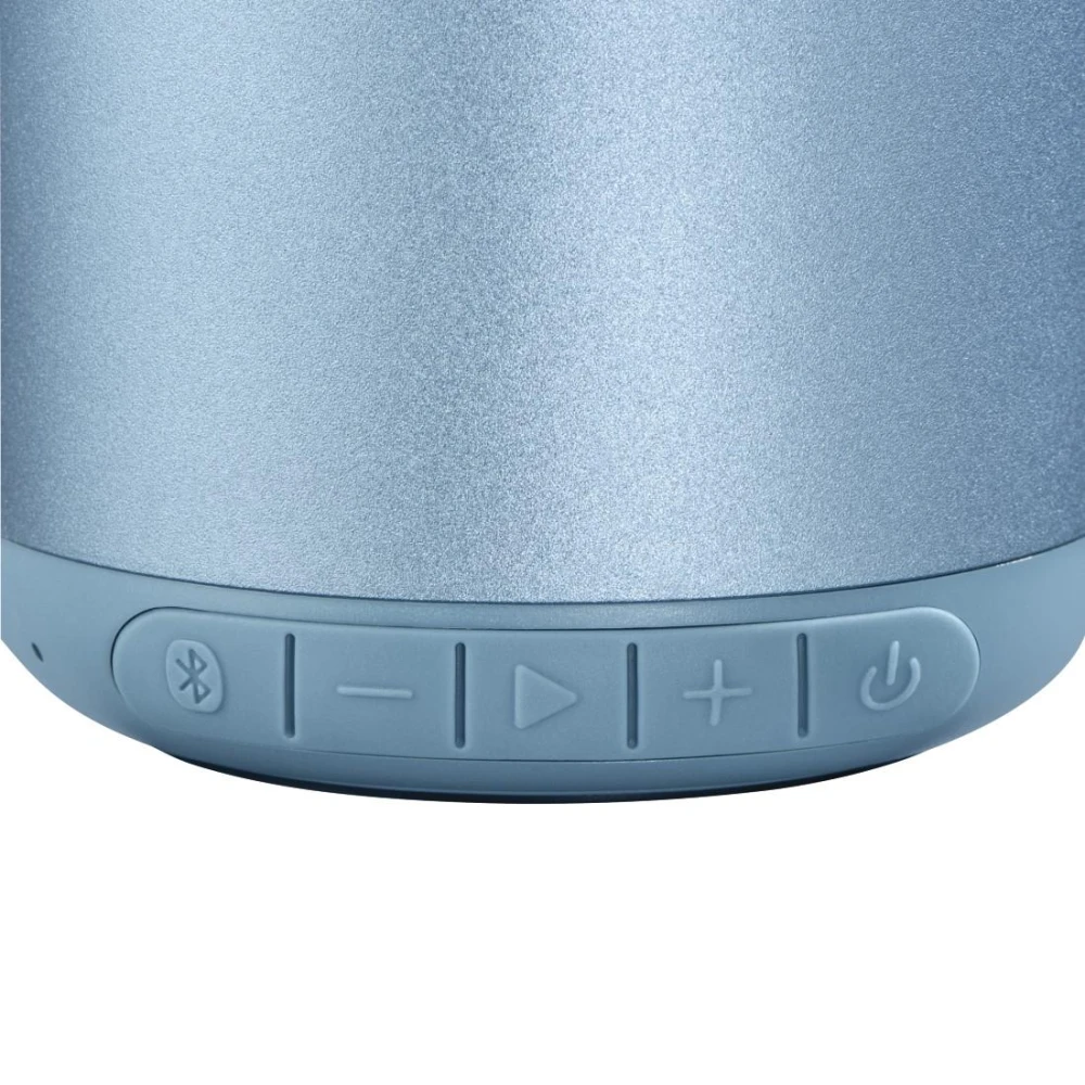 Безжична смарт тонколона HAMA Drum 2.0, Bluetooth, 3.5mm жак, 3.5W, Светло синьо