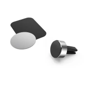 Магнитна стойка за кола за телефон HAMA Magnetic Aluminium, Черен