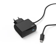 Зарядно HAMA 220V, micro USB, 2.4 A, Черен