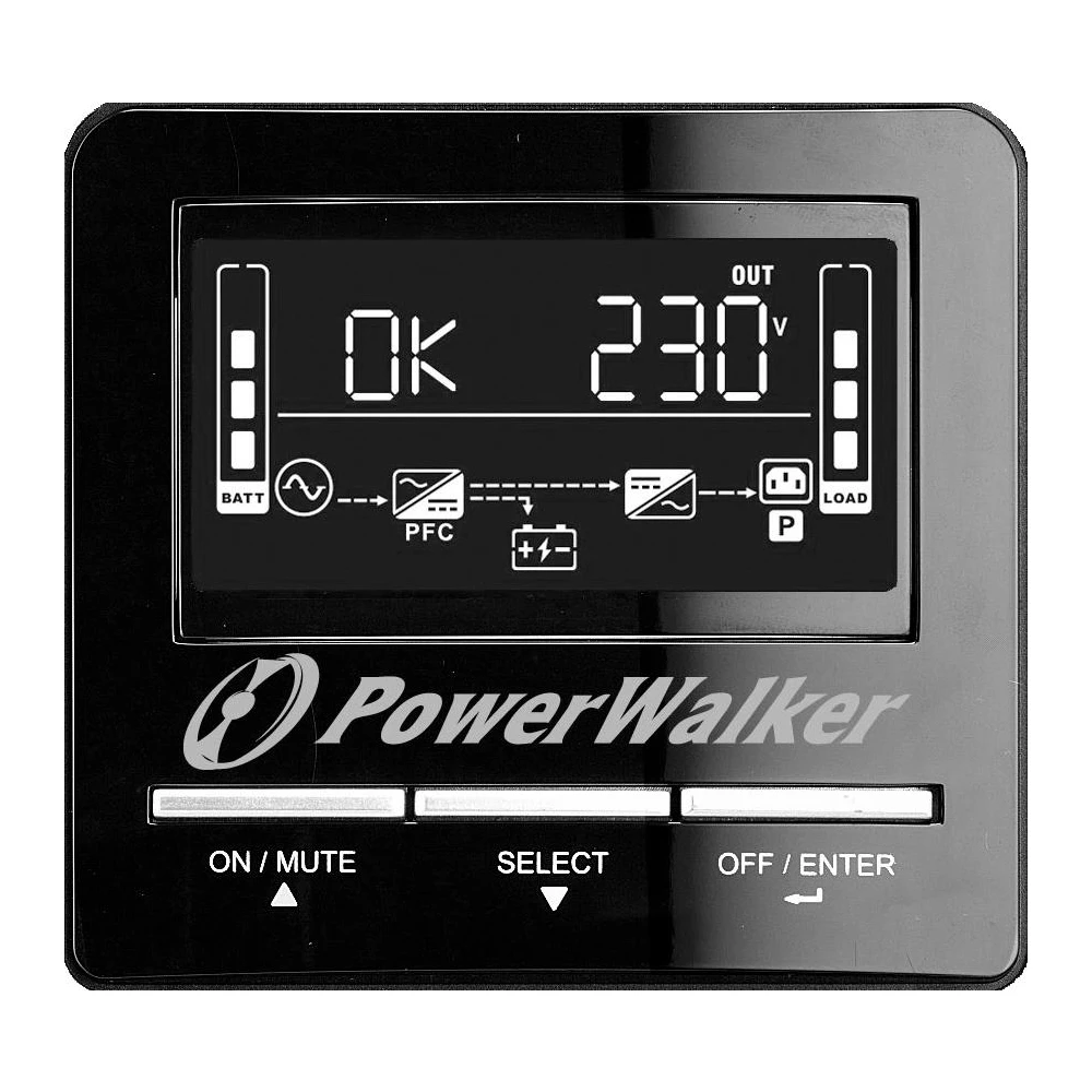 UPS POWERWALKER VI 2000 CW IEC, 2000 VA, Line Interactive