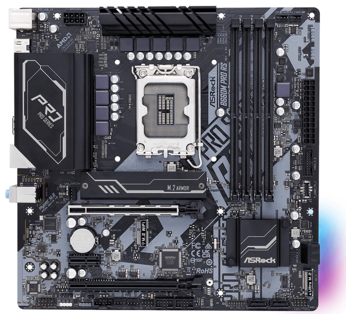 ASRock B660M PRO RS DDR4