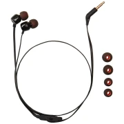 Слушалки JBL T110, In Ear, Черен