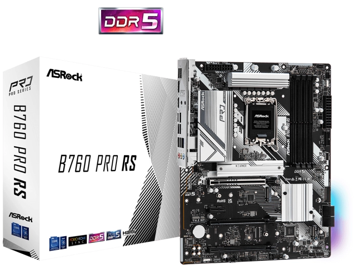 ASRock B760 Pro RS DDR5