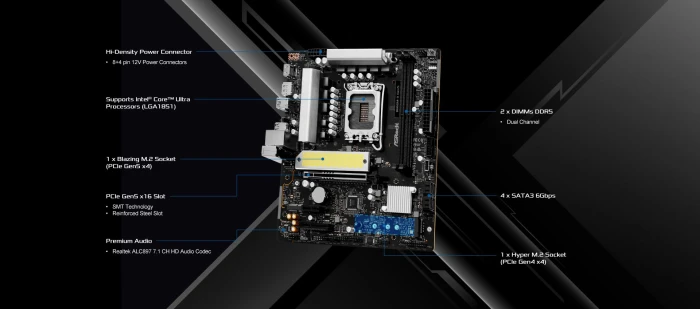 ASRock B860M-X Gen5