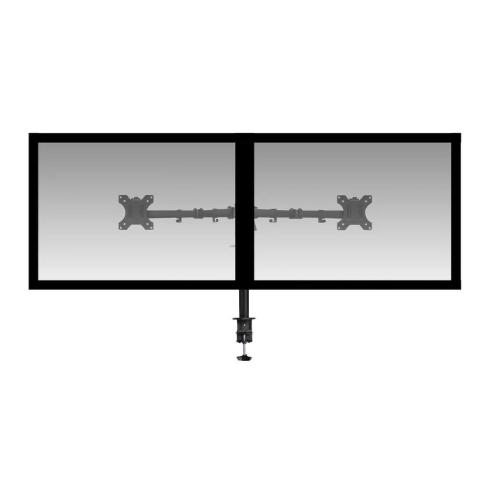 Стойка за 2 мониторa ACT AC8302, за бюро, Регулируема, 32", 2x8 кг, Черен