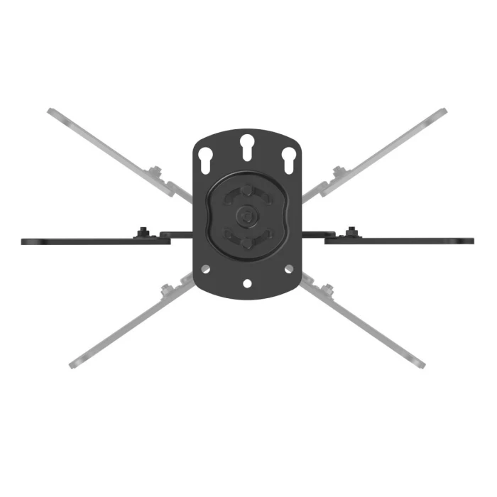 Стойка за таван HAMA TV, регулируемa, 400x400, 165 см (65"), черна