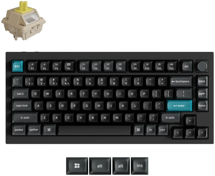Keychron Q1 Ultra 8K - Banana Tactile