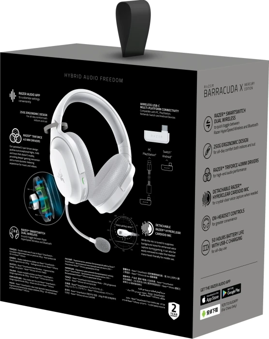 Razer Barracuda X Wireless Mercury