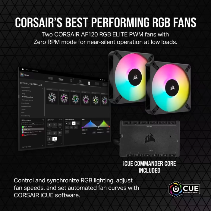 Corsair iCUE H100i ELITE CAPELLIX XT 240mm