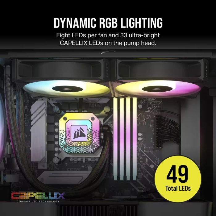 Corsair iCUE H100i ELITE CAPELLIX XT 240mm