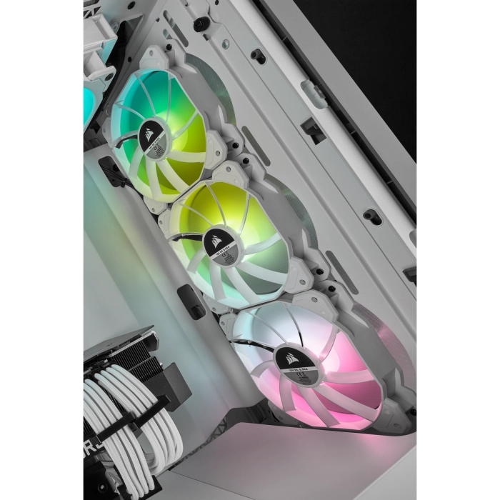 CORSAIR SP120 iCUE RGB ELITE White