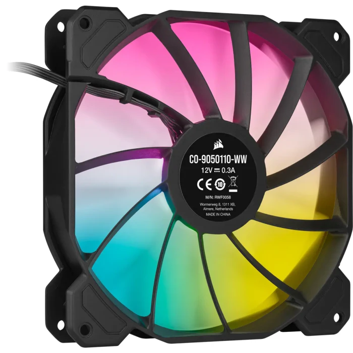 CORSAIR SP140 iCUE RGB ELITE Black